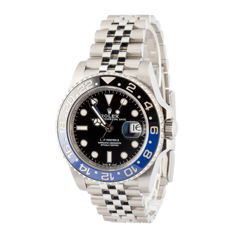 183421 Pre-owned Rolex GMT-Master II Ref. 126710 Batgirl