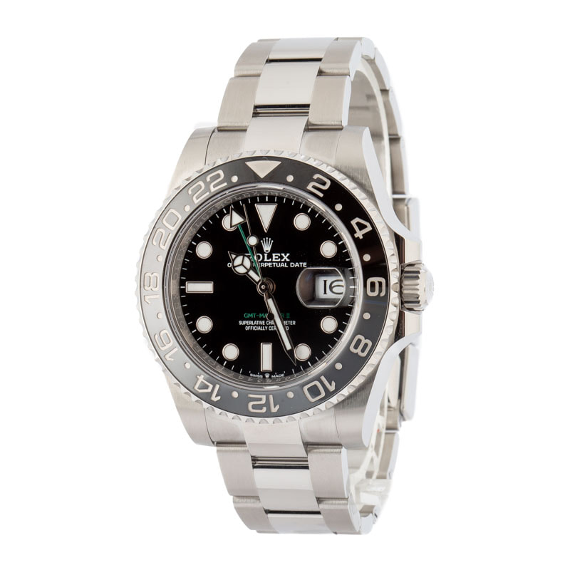 Used Rolex GMT-Master II ref 126710GRNR Bruce Wayne