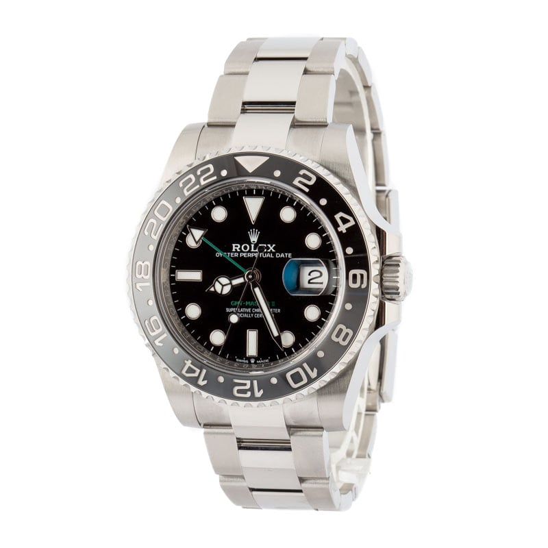 Rolex GMT-Master II ref 126710GRNR Stainless Steel
