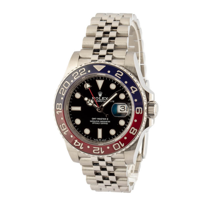 Rolex GMT-Master II Ref 126710 Ceramic 'Pepsi' Stainless Steel Jubilee