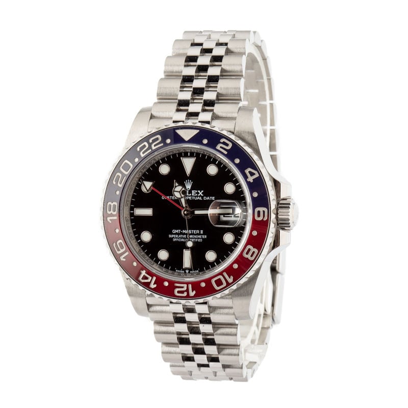 Rolex GMT-Master II Ref 126710BLRO Jubilee Bracelet