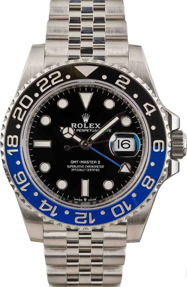 Image of Rolex GMT-Master II Ref 126710 Batman Jubilee