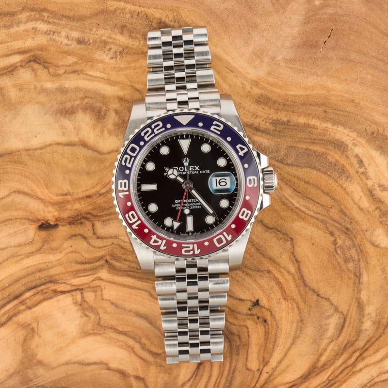 Rolex GMT-Master II Ref 126710 Red & Blue Pepsi