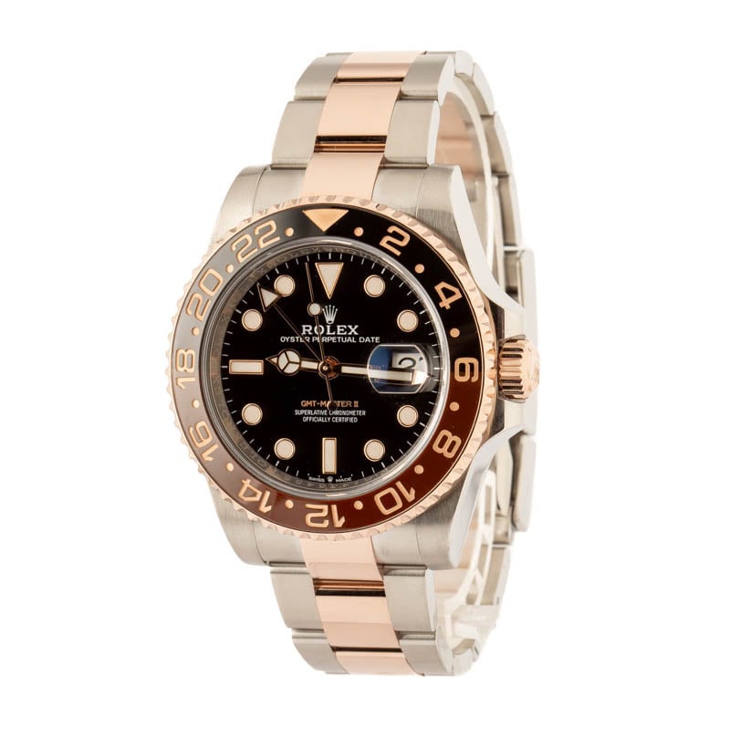 Rolex GMT-Master II ref 126711 Two Tone Root Beer