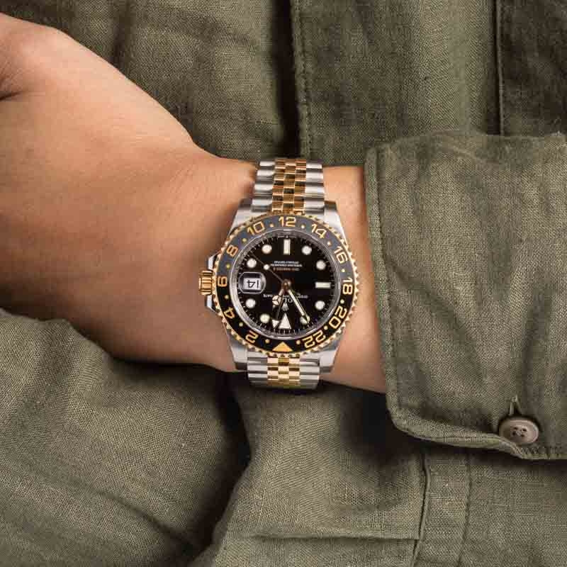 Rolex GMT-Master II Ref 126713GRNR Two Tone Zombie