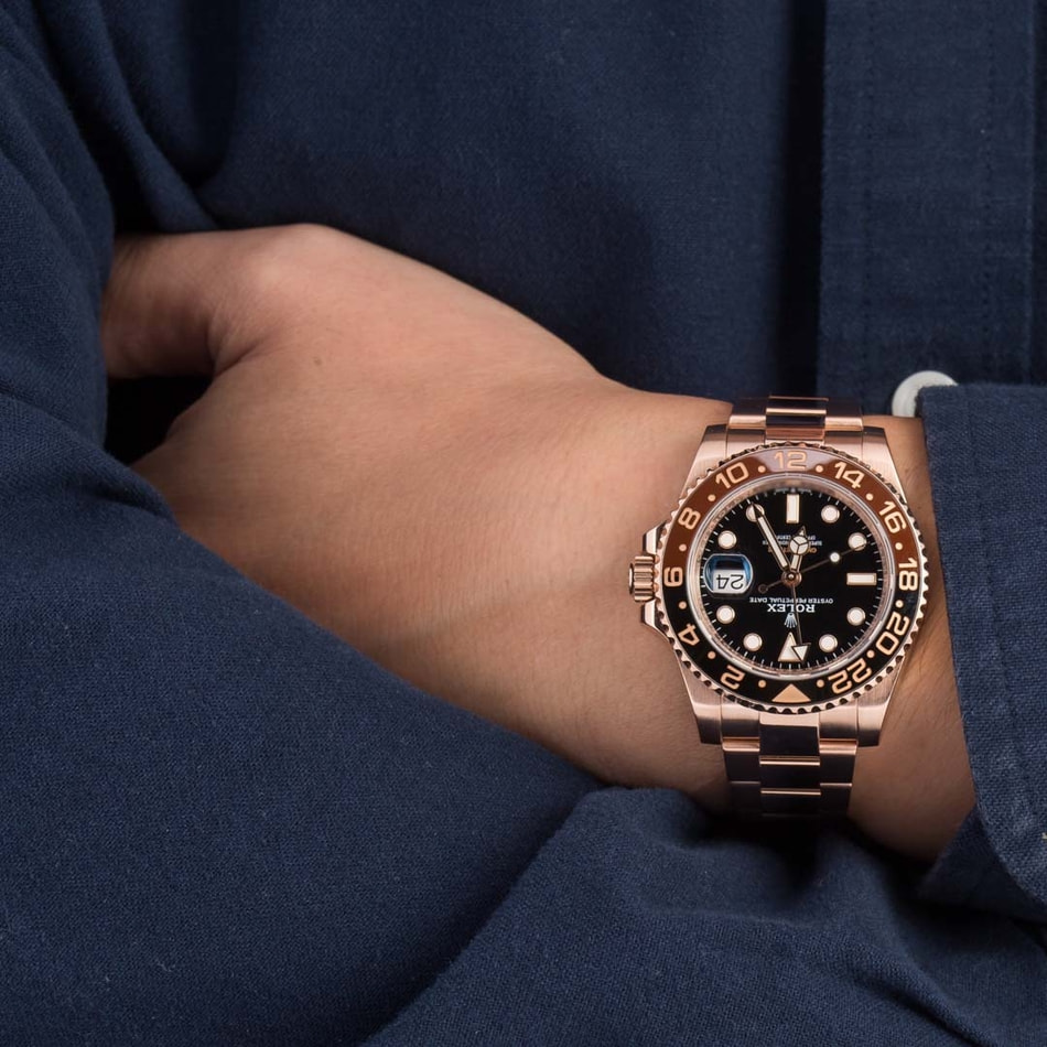 Rolex GMT-Master II Everose 126715 'Root Beer' Model