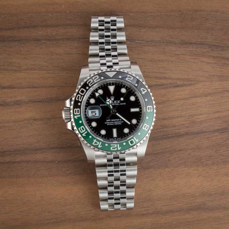Pre-owned Rolex GMT-Master II Ref 126720VTNR Sprite