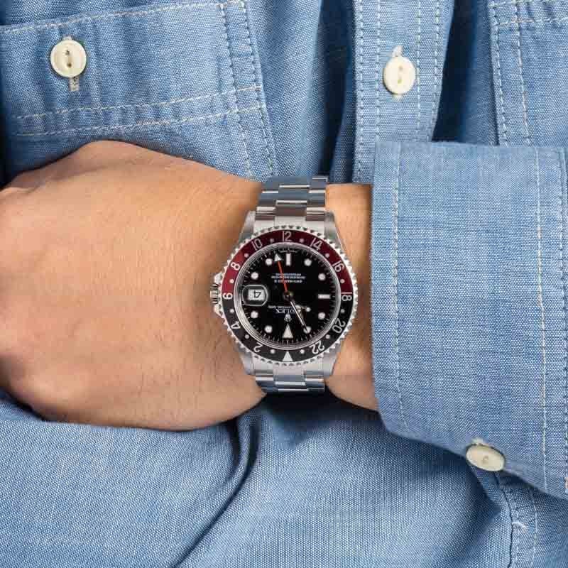 Rolex GMT-Master II 16710 Red & Black Coke