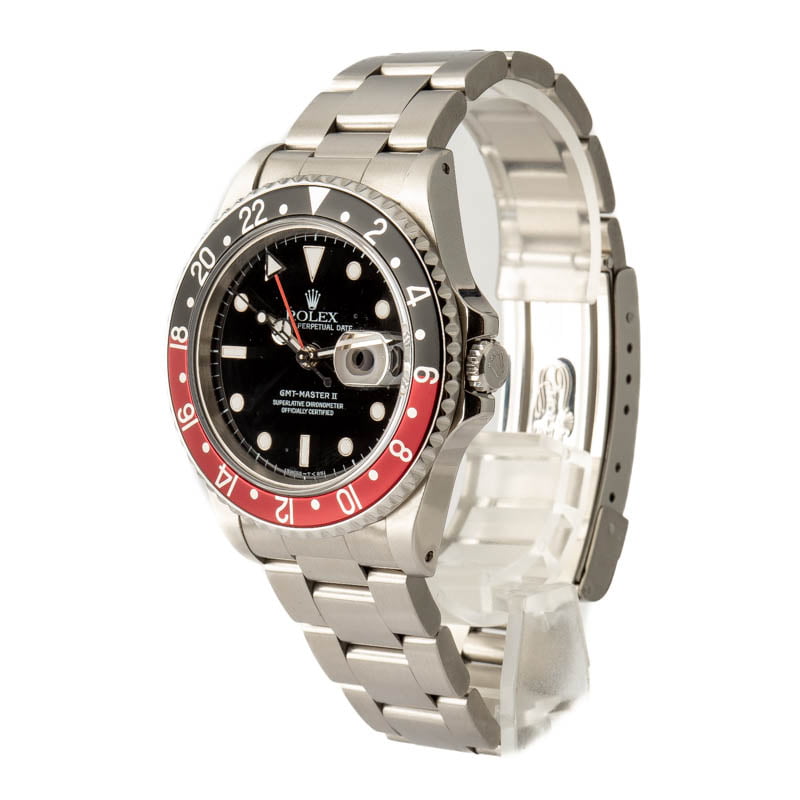 Rolex GMT Master II 16710 Black & Red