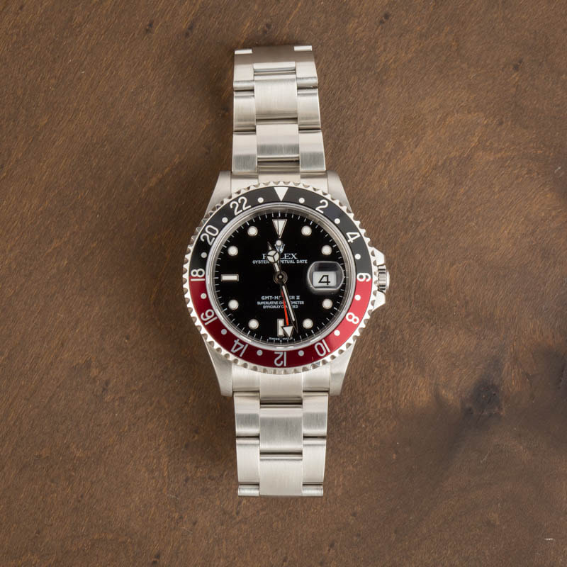 Rolex GMT-Master II 16710 Red & Black Coke