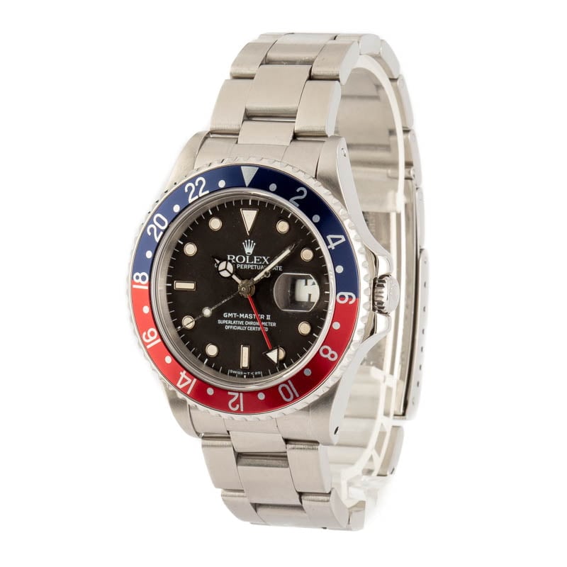 Rolex GMT-Master II Ref 16710 Red & Blue Pepsi