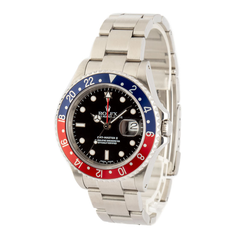 Rolex GMT-Master II Ref 16710 Pepsi Bezel