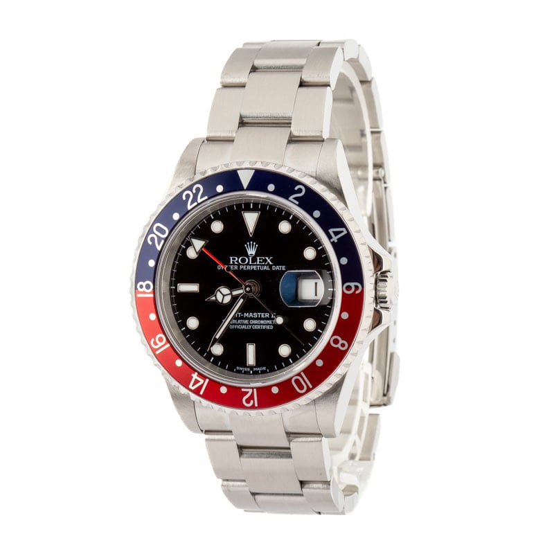 Rolex GMT-Master II Ref 16710 Black