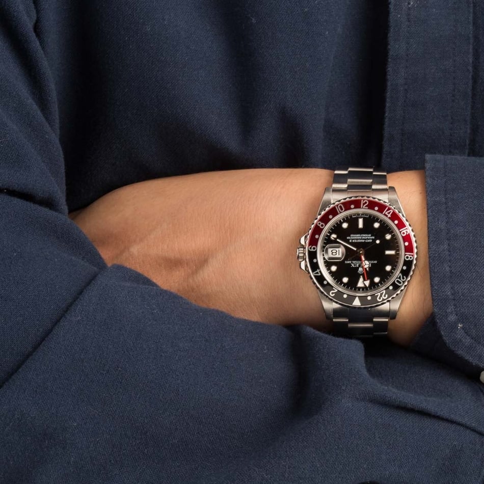 Rolex GMT Master II 16710 Black & Red