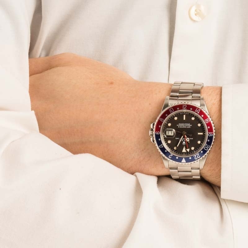 Rolex GMT-Master II Ref 16710 Red & Blue Pepsi