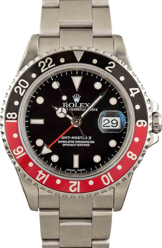Buy Used Rolex GMT-Master II 16710 | Bob's Watches - Sku: 157760