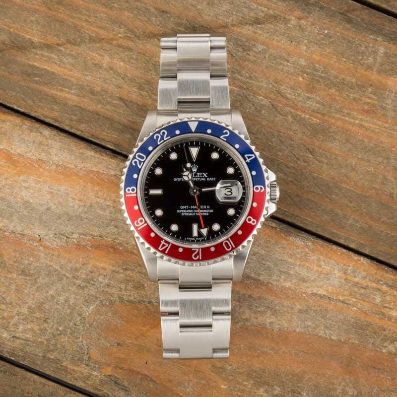 Rolex GMT-Master II Ref 16710T Black