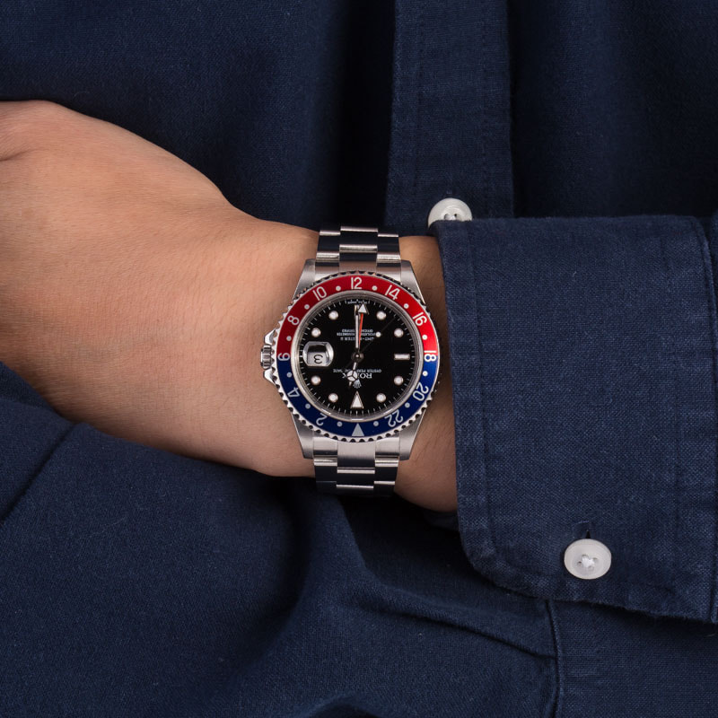 Rolex GMT-Master II Ref 16710T Black