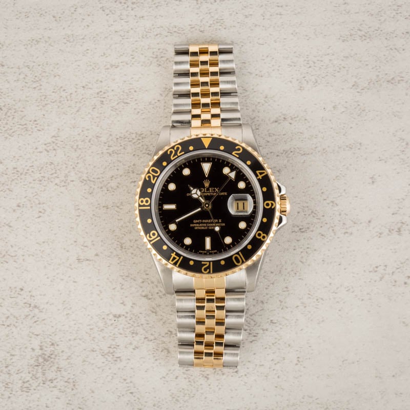 Rolex batman gold cheap