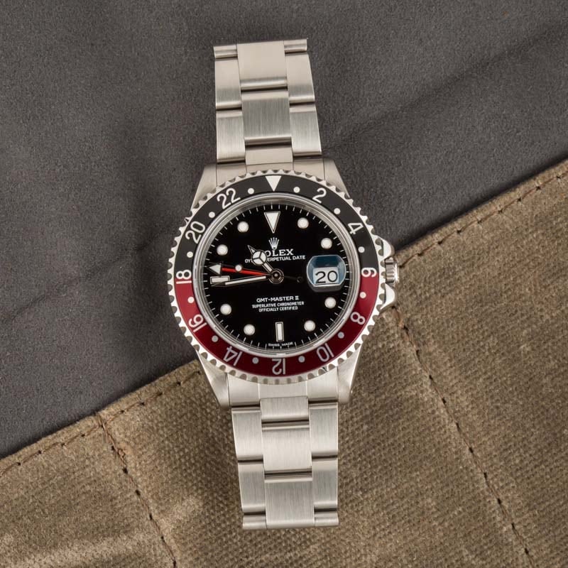 Rolex GMT Master II 16760 Coke Bezel