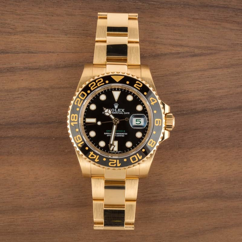 Rolex GMT-Master II Ref 116718 Black Dial