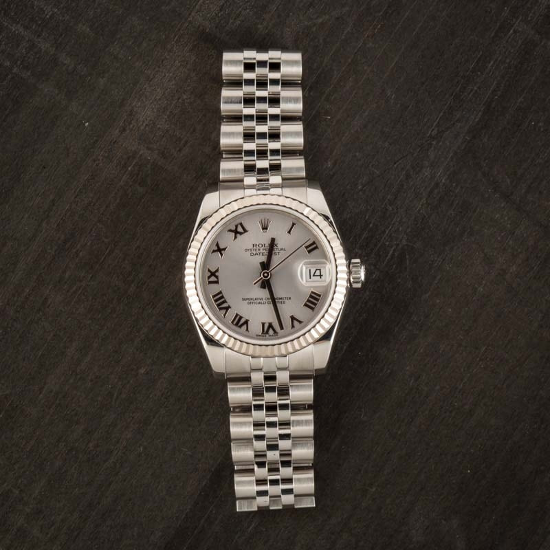 Rolex Datejust 178240 Silver Roman Dial