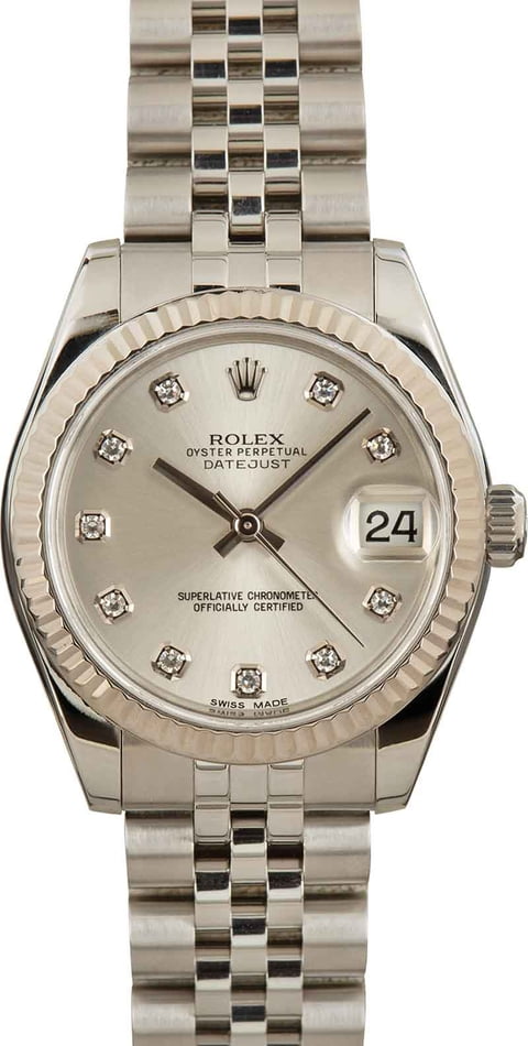Ladies Rolex Datejust 178274 Diamond Dial