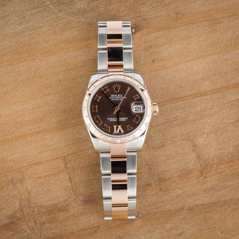 Rolex Datejust 31 Ref 178341 Steel & Everose Gold