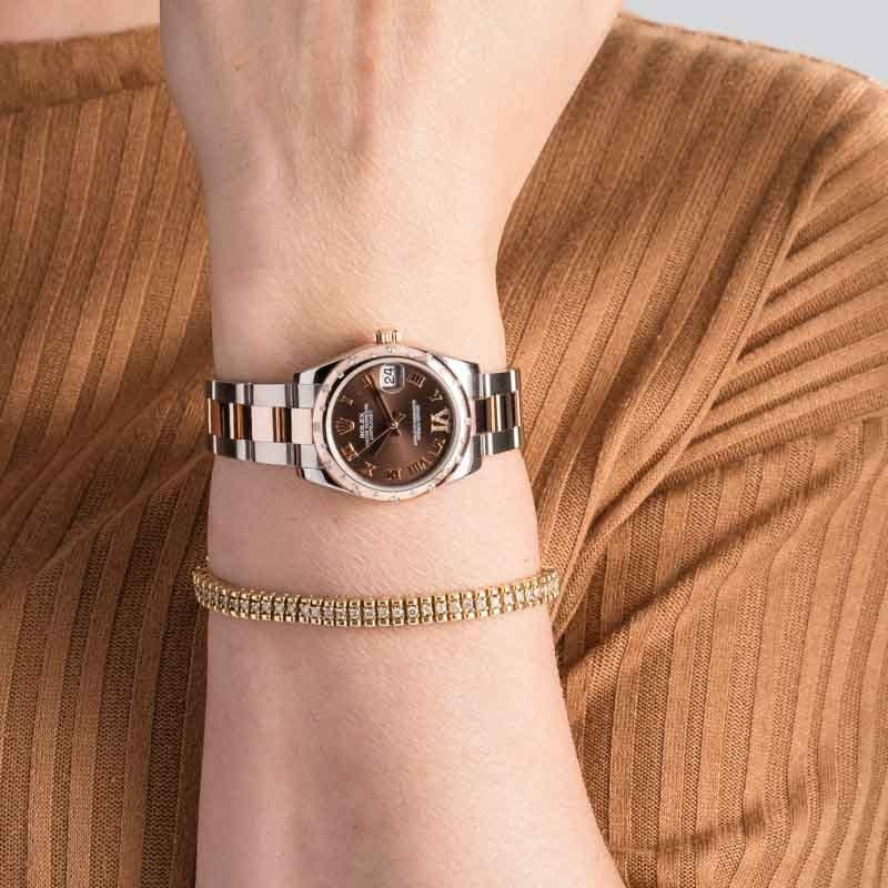 Rolex Datejust 31 Ref 178341 Steel & Everose Gold