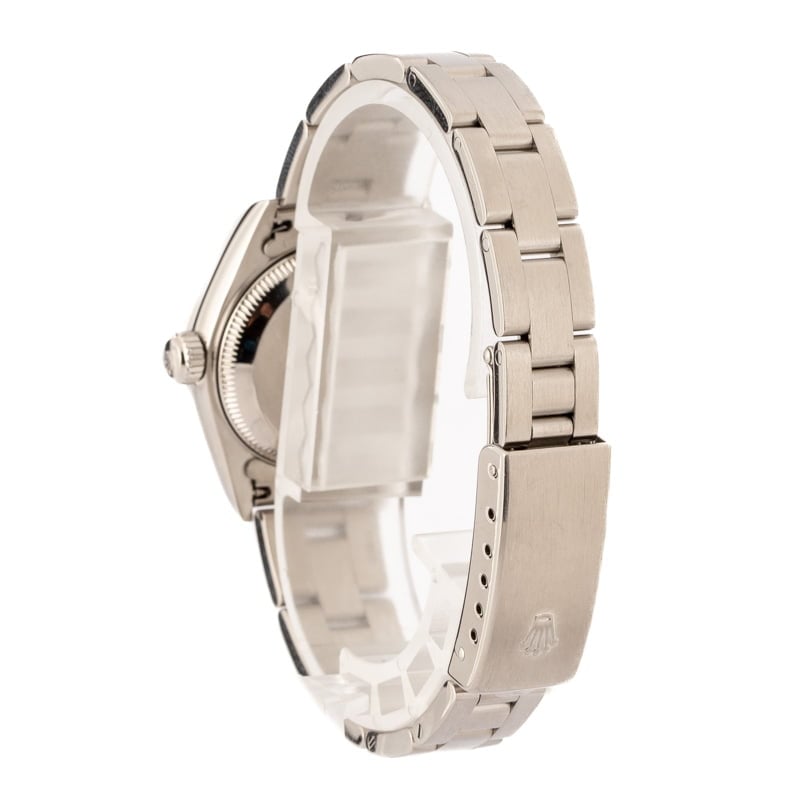 Ladies Rolex Oyster Perpetual 79174 Mother of Pearl Diamond Dial