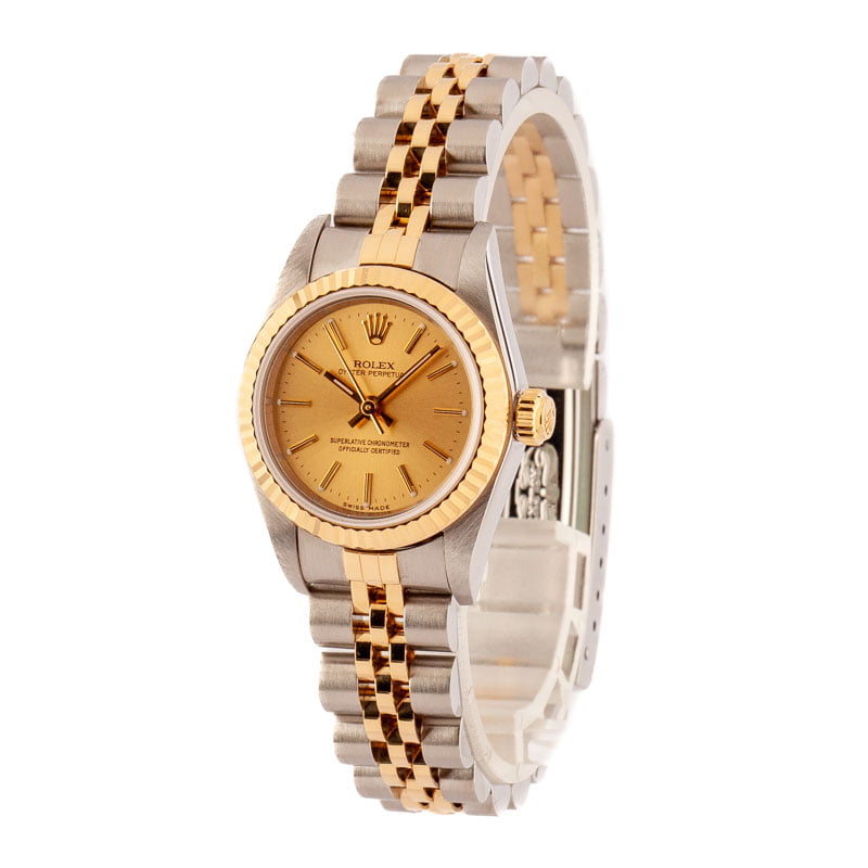 Ladies Oyster Perpetual 76193 Two-Tone