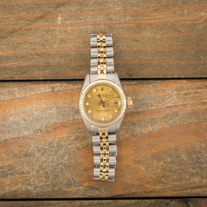 Pre-Owned Rolex President 6917 Diamond Dial