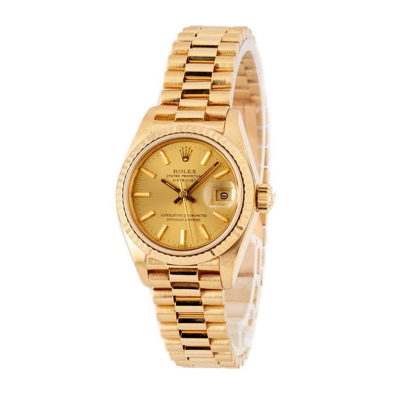 Rolex Ladies President 69178 Champagne