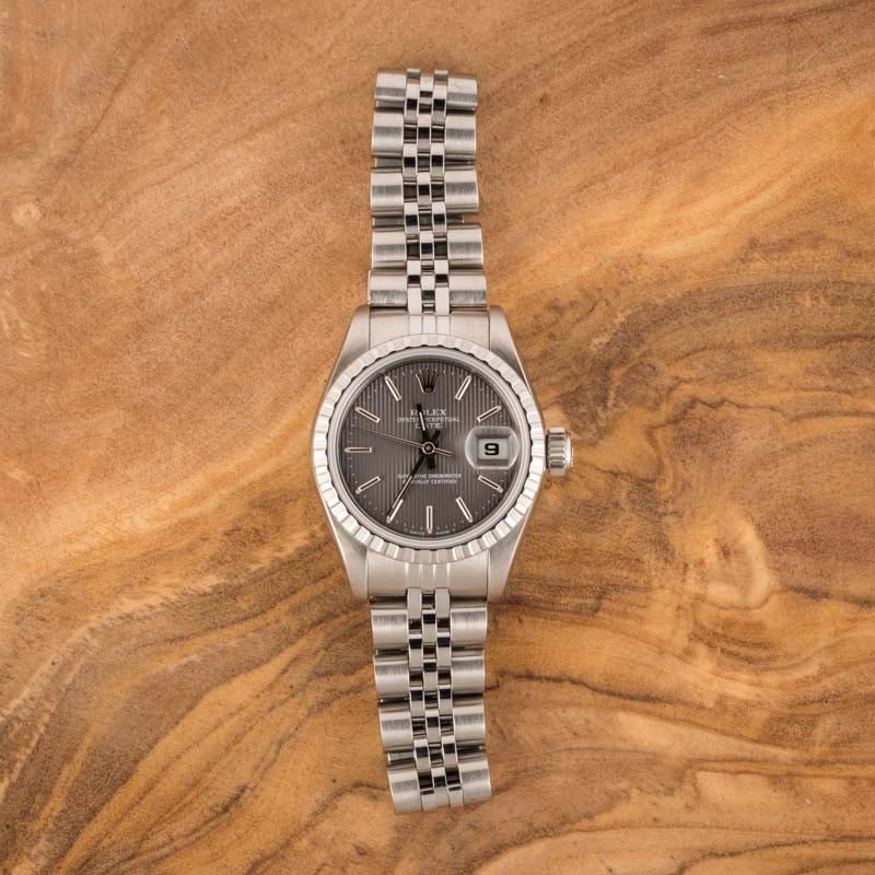 Ladies Rolex Date Stainless 69240