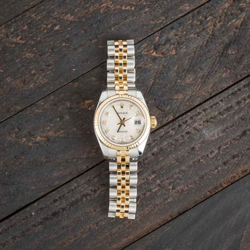 Ladies Rolex Datejust 179173 Diamond Jubilee Dial