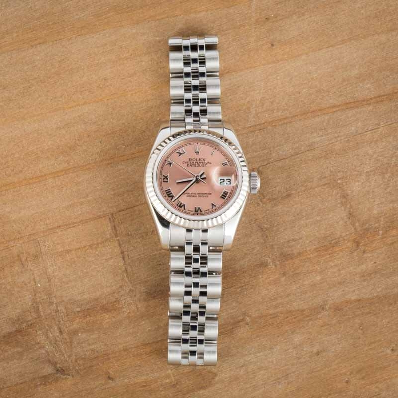 Rolex Lady Datejust 179174 Salmon Dial