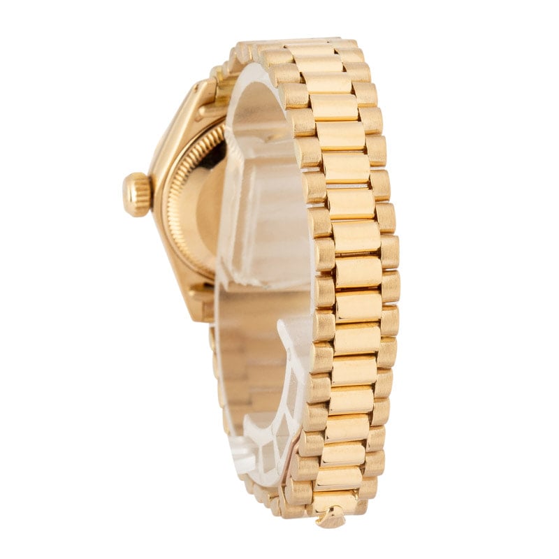 Ladies Rolex Datejust 6917 Cartier Dial