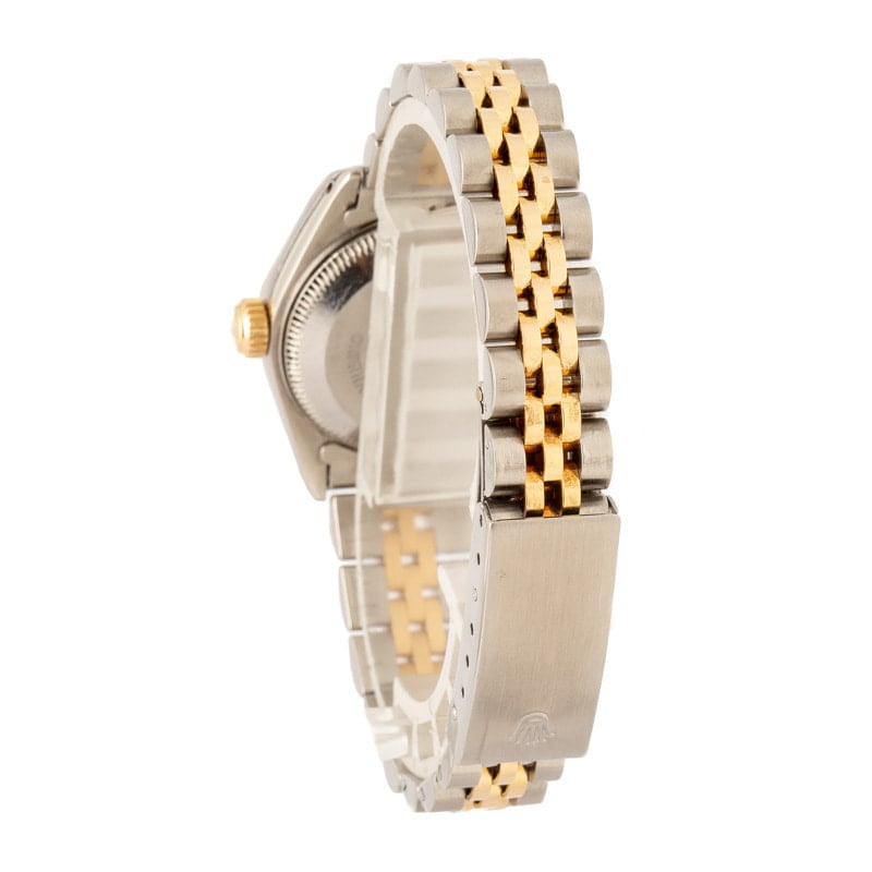 Used Rolex Lady Datejust Ref 69173 Champagne Dial