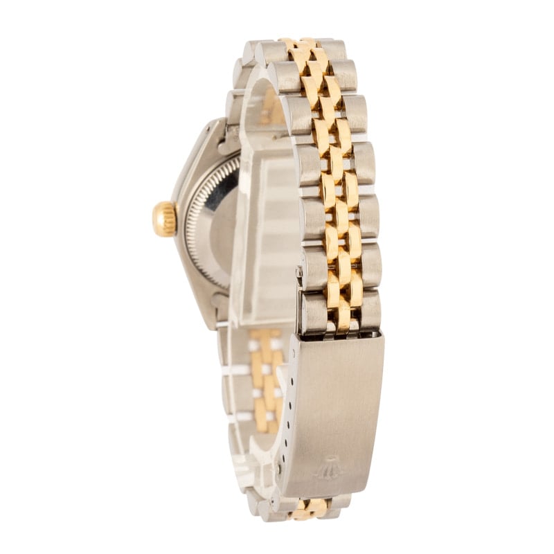 Rolex Lady Datejust ref 69173 Champagne Tapestry Dial