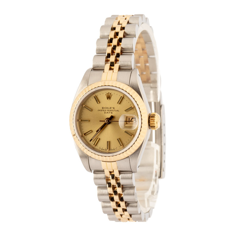 Rolex Lady Date 69173 Champagne Dial
