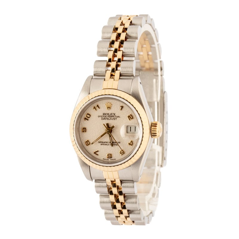 Rolex Ladies Datejust 69173 Ivory Jubilee Dial