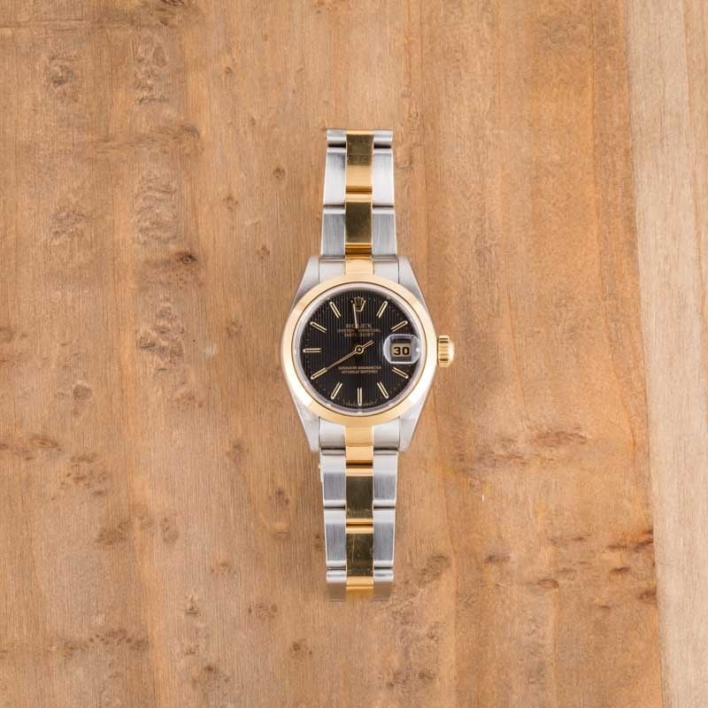 Ladies Rolex Datejust Ref 79163 Tapestry Dial