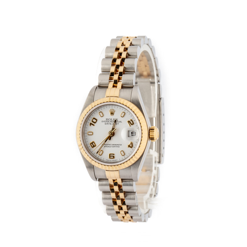 Rolex Lady Datejust 79173 White Arabic Dial
