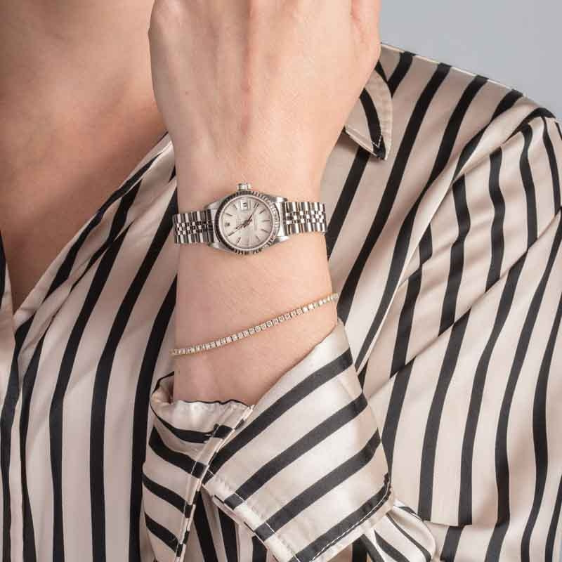Rolex Lady Datejust 79174 Silver Index Dial