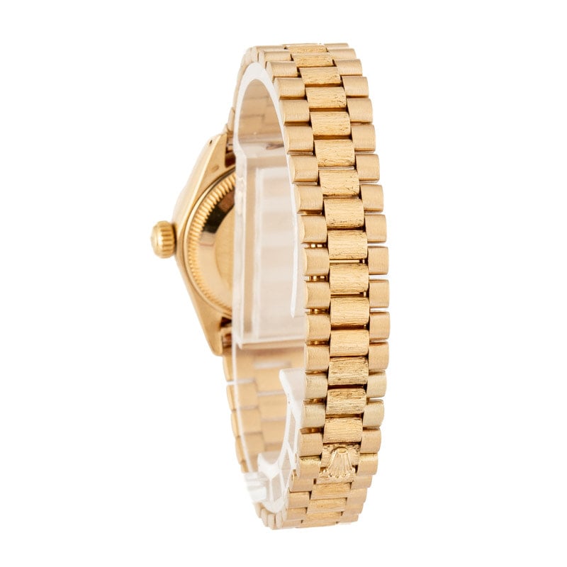 Rolex Datejust Ref 6917 18k Yellow Gold