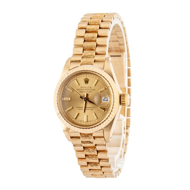Rolex Datejust Ref 6917 18k Yellow Gold