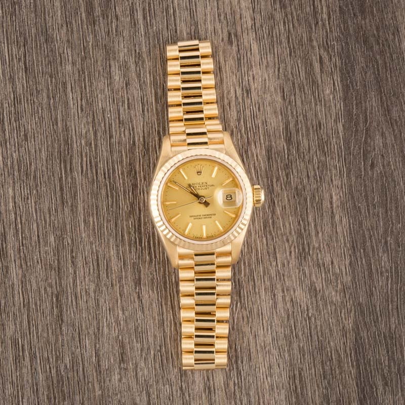 Pre-Owned Rolex Ladies President 69178