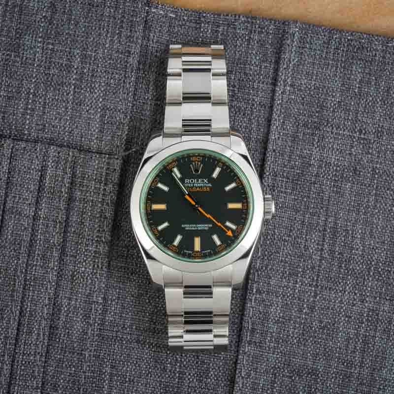 Preowned Rolex Milgauss Ref 116400 Black