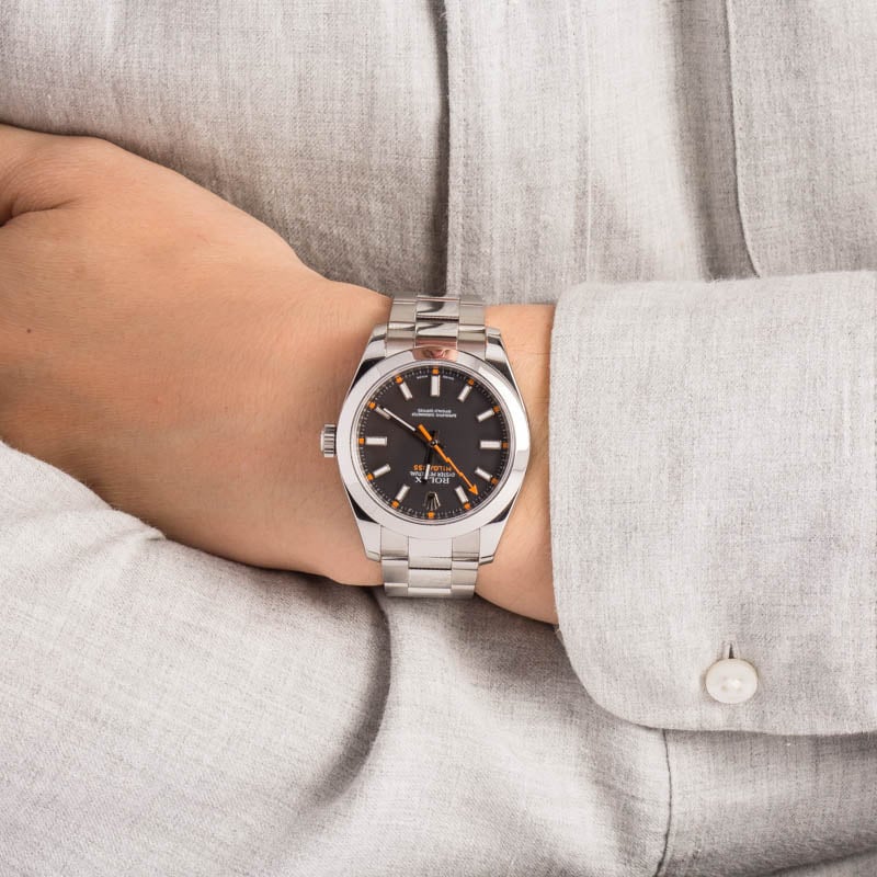 Mens rolex milgauss outlet