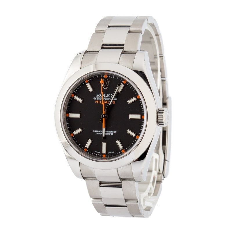 Rolex Milgauss 116400 Black 40MM